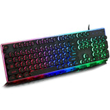 Gaming Keyboard Retro Round Glowing