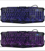 Gaming Backlight Keyboard LED USB Wired