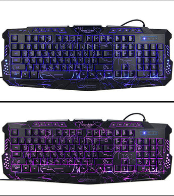 Gaming Backlight Keyboard LED USB Wired