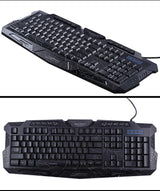 Gaming Backlight Keyboard LED USB Wired