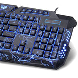 Gaming Backlight Keyboard LED USB Wired