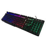 K500 USB Wired Gaming Keyboard Standard 104 Keys